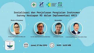 Sosialisasi dan Penjelasan Pengisian Instrumen Survey Kesiapan RS dalam Implementasi KRIS