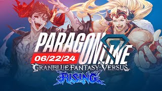 PARAGONLINE GBVSR #25 TOURNEY TOP 8!! Granblue Fantasy Versus Rising