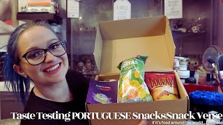 Taste Testing PORTUGUESE Snacks|Snack Verse