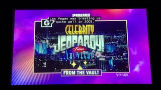 Jeopardy, intro - Celebrity Jeopardy 2001 (2/7/01)