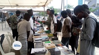 Khuddam hold an exhibition at the Cheikh Anta Diop University, Senegal