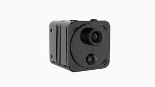4K Mini Spy Camera WiFi Hidden Wireless Nanny Cam Small Indoor Security Camera with Night Vision