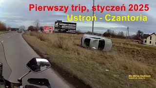 Zimowy - pierwszy trip w góry. Ustroń Czantoria