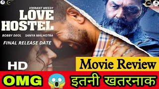Love Hostel Movie Review | Love Hostel Full Movie Review | Love Hostel Zee5 Review | Bobby Deol