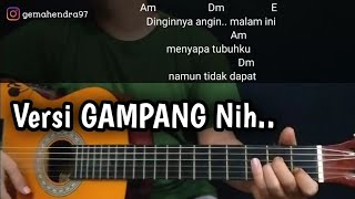 Kunci Gitar BUIH JADI PERMADANI - Exist | Versi Genjrengan Mudah
