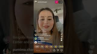 Junreiwon latest Instagram live video // Madam Junjun na Ningol Chakouba chatpa // onthokna fajakhre