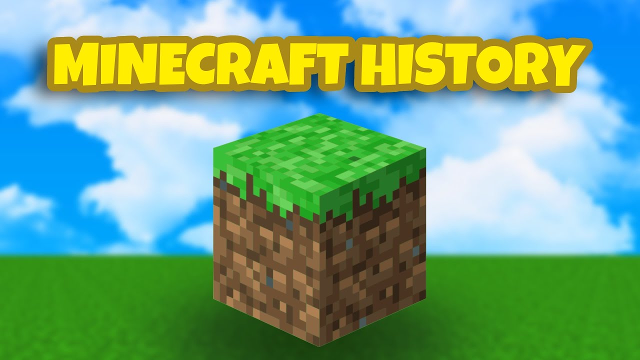 Minecraft History In 5 Minutes Youtube Minecraft History In 5 Minutes Youtube
