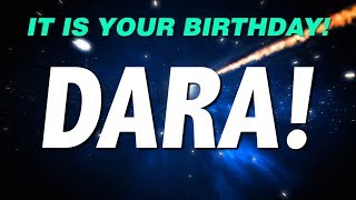 HAPPY BIRTHDAY DARA! This is your gift.