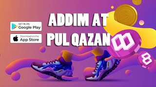 ADDIM AT İNTERNETDƏN PUL QAZAN. SWEATCOIN PULA ÇEVİRMƏK.