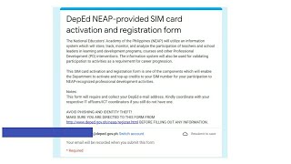 DEPED NEAP SIM REGISTRATION|NEAP 379 SIM CARD ACTIVATION AND REGISTRATION