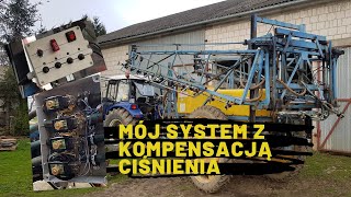 Niezniszczalny, stałociśnieniowy, system sterowania sekcjami opryskiwacza na elektrozaworach.