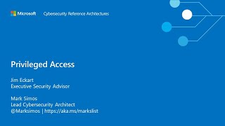 MCRA Securing Privileged Access