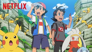 It’s a Pack of Pikachu! | Pokémon Journeys: The Series | Netflix After School
