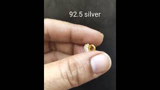 Beautiful 92.5silver Earrings😍😍||Whatsapp✍️👉9390336384#SBR#850fs#puresilver #plssLikeSubscribe🙏🙏🙏...