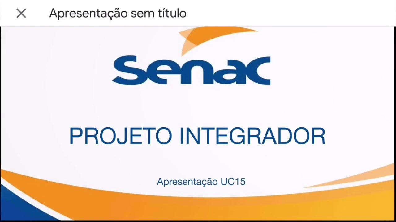 Modelo De Projeto Integrador - ENSINO