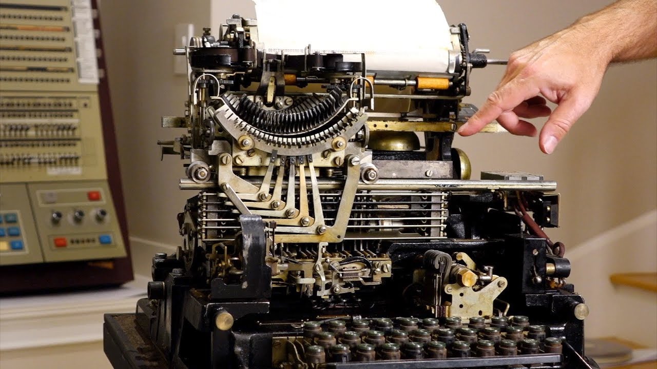 Teletype Model 19 Part 2 Baudot Teletype Intro And Demo Youtube