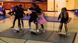 Fourth Grade Circus Arts Demonstration