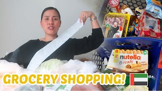 UNANG GROCERY SHOPPING PAGKABALIK NG UAE! 🇦🇪 + PAG-HAHANDA PARA SA BAGONG TAON | steffiray