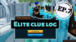 Loot from 1600 elite clues (the insane luck continues!) - Road to Full Elite Log | Ep 7: [RS3]