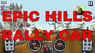 EPIC HILLS, RALLY CAR, HILL CLIMB RACING 2
