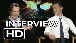 The Dark Knight Rises Gary Oldman and Joseph Gordon-Levitt Interview