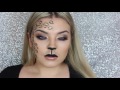 glam leopard drugstore makeup tutorial ♡ jasmine hand