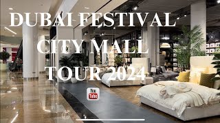 Dubai Festival City Mall 4K Tour 2024.