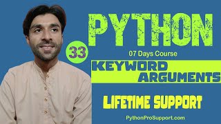 33 Keyword Argument in Python | Code Examples with Explanations #pythoninhindi #pythonforbeginners