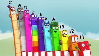 MathLink® Cubes Numberblocks 11-20 Activity Set by Learning Resources