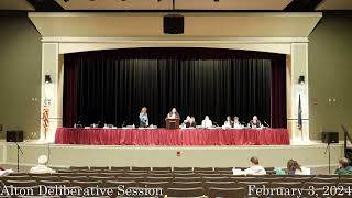 Alton Deliberative Session 2-3-2024