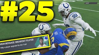 Exciting Rookie Gets A Breakout Dev Scenario! Madden 21 Los Angeles Rams Franchise Ep.25