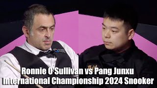 Ronnie O'Sullivan vs Pang Junxu International Championship 2024 Snooker