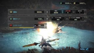 ［MHW］歴戦王ヴァルハザク：ソロ操虫棍