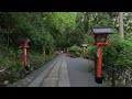 京都貴船神社から鞍馬山を越えて鞍馬寺に歩いてきました！パワースポット観光旅！【そうだ、京都に行こう】