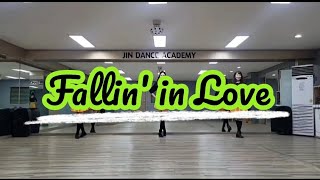 Fallin' in Love ㅣ High Beginner ㅣ 금요동호회반 ㅣ 한국라인댄스협회 대전지회