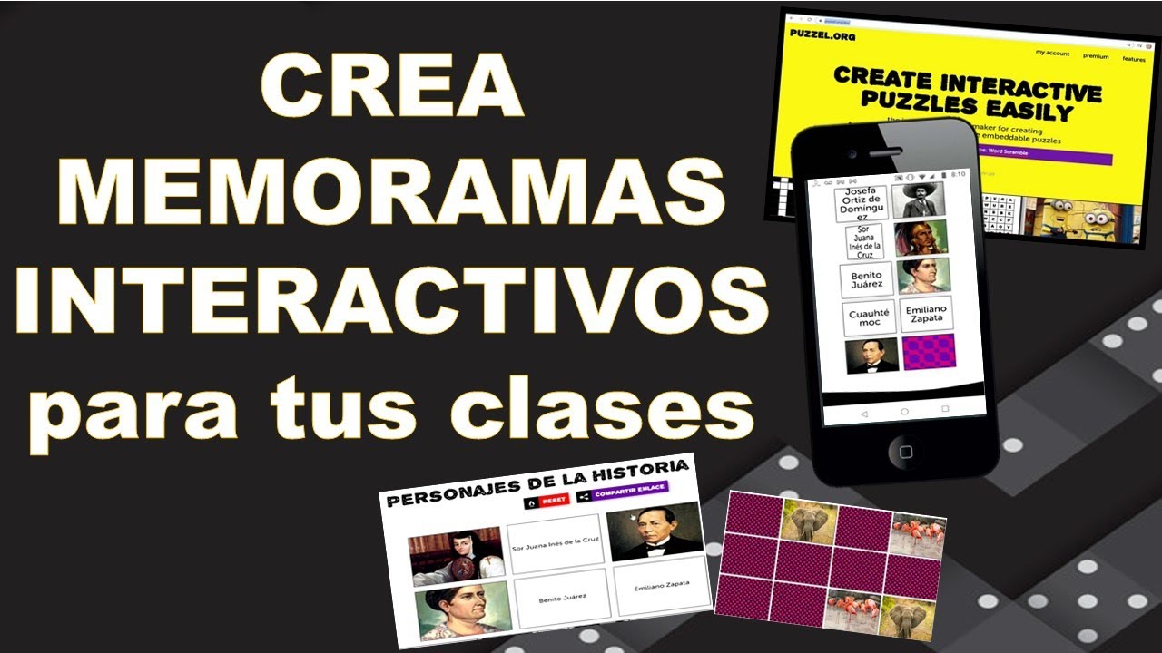 Cómo Hacer Un Memorama Interactivo Memorama Virtual - YouTube