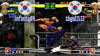 FT10 @kof2000: infinity84 (KR) vs thgid1513 (KR) [King of Fighters 2000 Fightcade] Sep 25