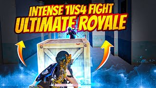 Intense 1vs4 Fights in ultimate royale 😳❤️ | ranke challenge day 1 😍 | road to legend | Diri gaming