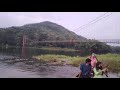 ayyappancoil suspension bridge idukki dam reservoir and ayyappan temple