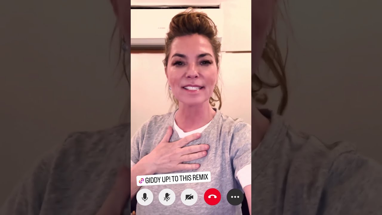 Shania Twain Chats With Malibu Babie About "Giddy Up!" Remix - YouTube