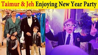 Kareena Kapoor son Taimur & Jeh Ali Khan Enjoying New Year Party