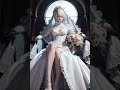 wedding dress costume nier automata 2b