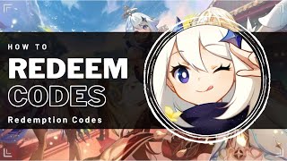 Genshin Impact – Redeem Redemption Code + Free Codes