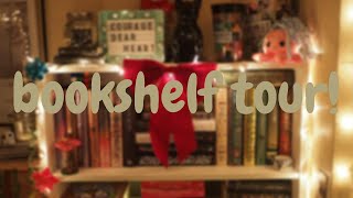 an in-depth bookshelf tour!!📚🎀✨ (probably too in-depth tbh)