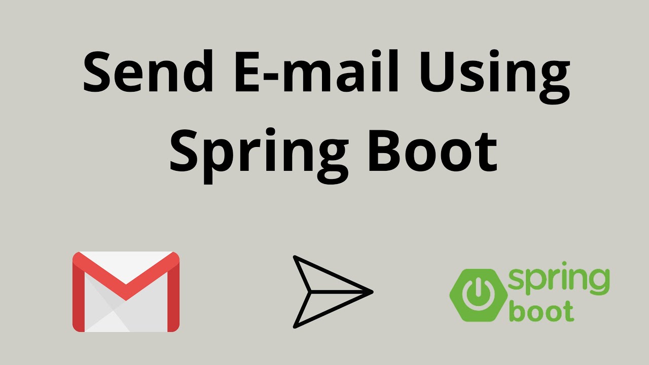 Send Email Using Spring Boot | Gmail SMTP | Java Mail Sender - YouTube