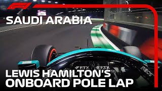 Lewis Hamilton's Pole Lap | 2021 Saudi Arabian Grand Prix | Pirelli