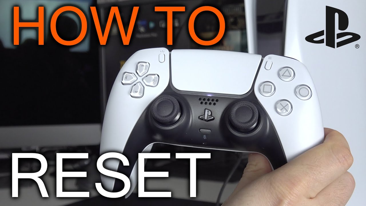 How To Reset PS5 Controller (Playstation 5) - YouTube