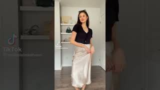 3 Ways To Style A Maxi Satin Skirt