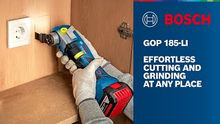 Bosch GOP 185-LI Professional Cordless Multi-Cutter/Grinder