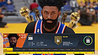 I Played The Career Of A PERFECT 99 Overall In NBA 2K...